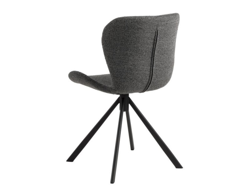 Krzesło obrotowe Batilda antracytowe Monza 130 - ACTONA